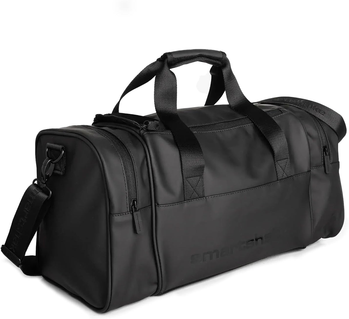 Gym Bag for Men – Waterproof Bag Duffel with Shoe Compartment, Wet Pocket & Adjustable Strap – Ideal for Fitness, Travel, and Outdoor Activities (Black)